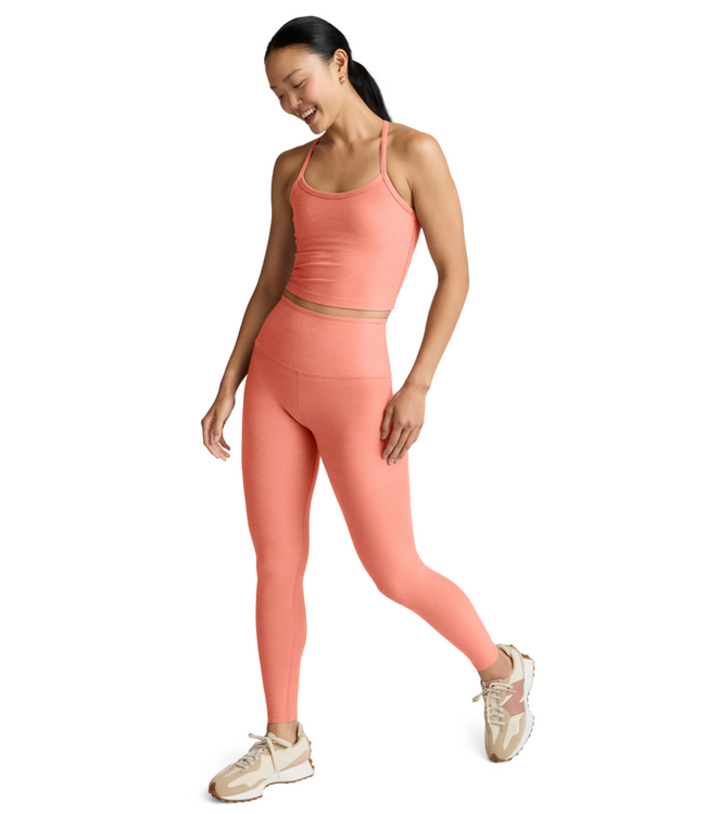 Spacedye Caught In The Midi HW Legging- Dreamsicle Heather