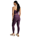 Spacedye Caught In The Midi HW Legging- Brilliant Blackberry Heather