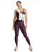 Spacedye Caught In The Midi HW Legging- Brilliant Blackberry Heather