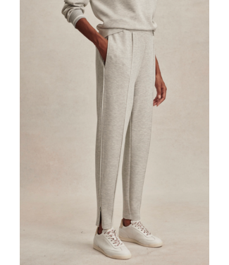 Varley The Slim Pintuck Pant 27.5- Light Grey Marl