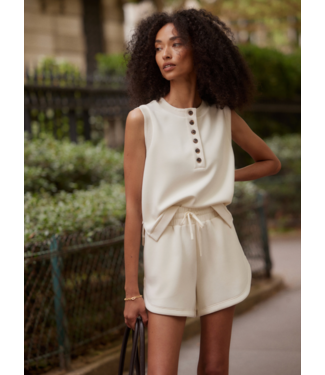 Varley Marla Button Placket Tank-