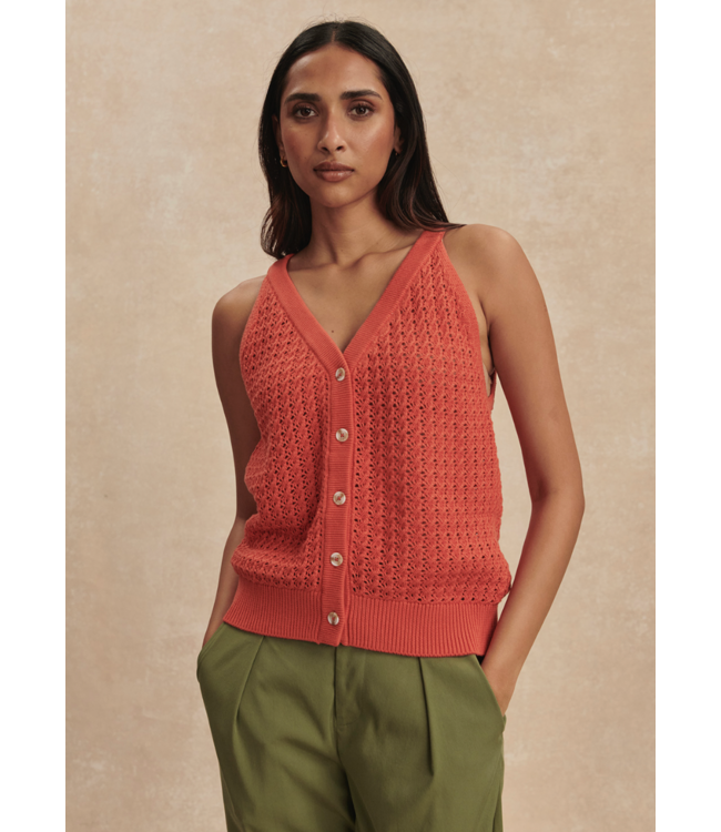 Alessia Knit Tank- Summer Fig