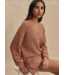 Gaia V Neck Sweater- Camel