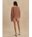 Gaia V Neck Sweater- Camel