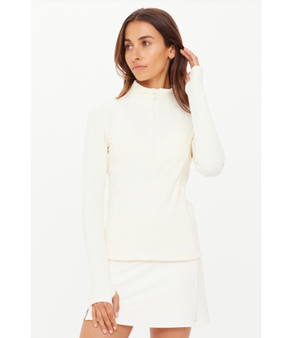 The Upside Courtship Dova Run Top- Natural