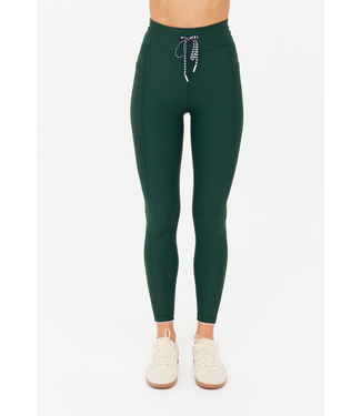 The Upside Racquet 25 IN Pocket Midi Pant- Green