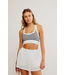 Go To Stripe Bra- White Combo