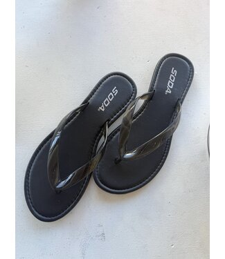 Jelly Flip Flop- Black