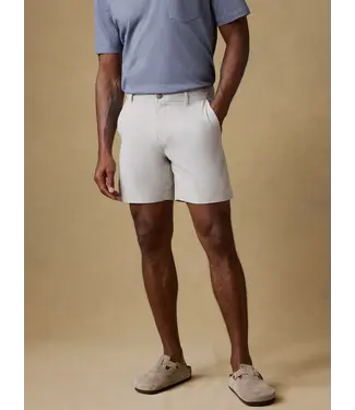 Faherty Brand All Day Short 7"- Stone