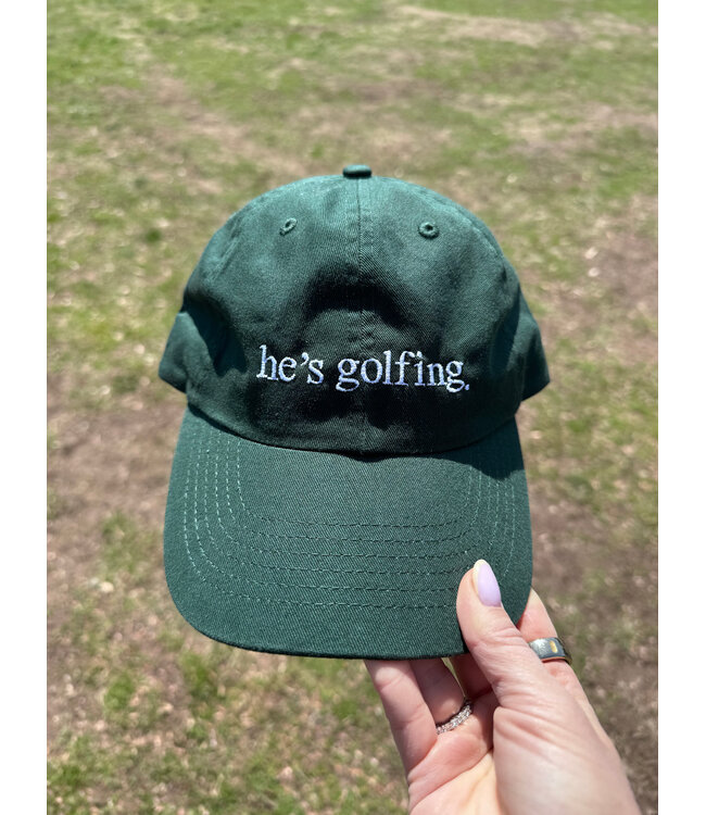 He’s Golfing Hat