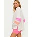 Jaylyn Sweatshirt-Shoreline Colorblock