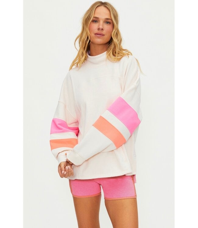 Jaylyn Sweatshirt-Shoreline Colorblock