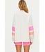Jaylyn Sweatshirt-Shoreline Colorblock