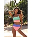 Eva Top & Emmy Bottom- Sherbert Shores Colorblock