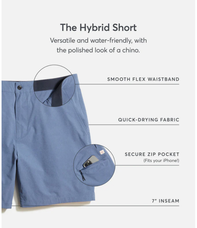 Hybrid Short 7"- Mood Indigo