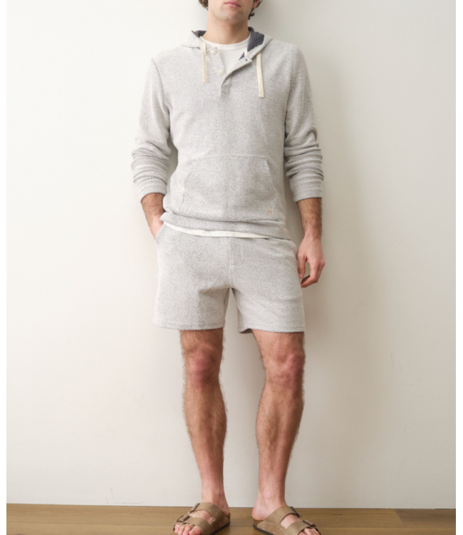 Portola Beach Short 6"- White/Navy