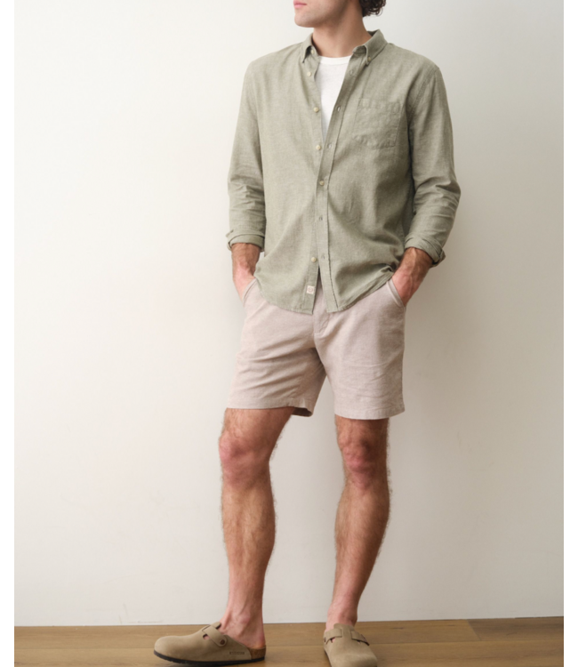 Saturday Hemp Chino Short 7"- Taupe