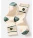 Gym Sock- Natural/Deep Sea Sun Icon