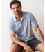 Hemp Resort Polo- Soft Chambray