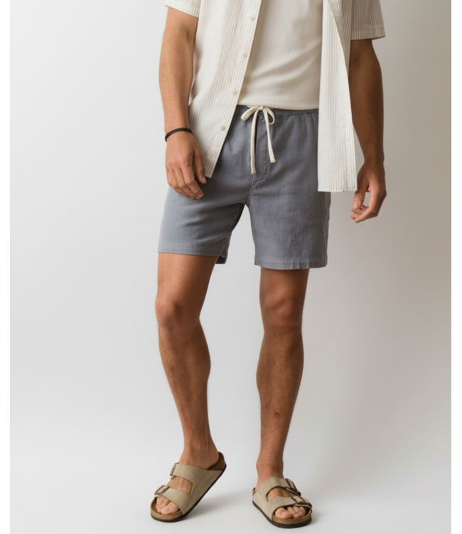 Saturday Beach Short 6"- Mid Grey