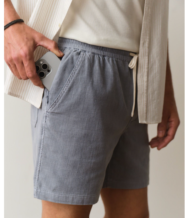 Saturday Beach Short 6"- Mid Grey