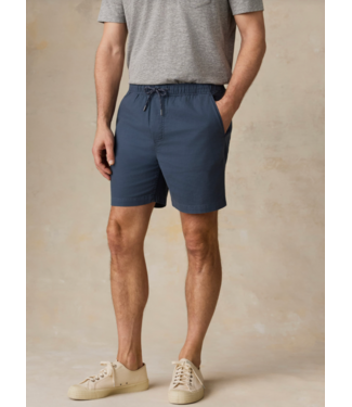 Faherty Brand Essential Drawstring Short- Blue Nights