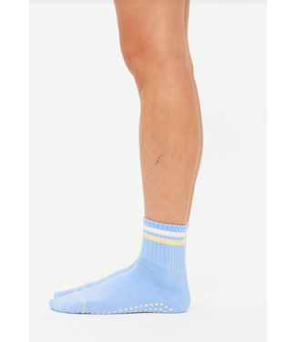The Upside River Grip Sock- Blue