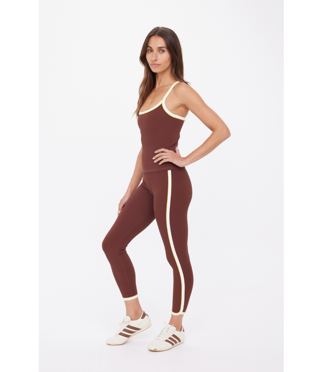 Rhythm Caleb Tank Top- Brown