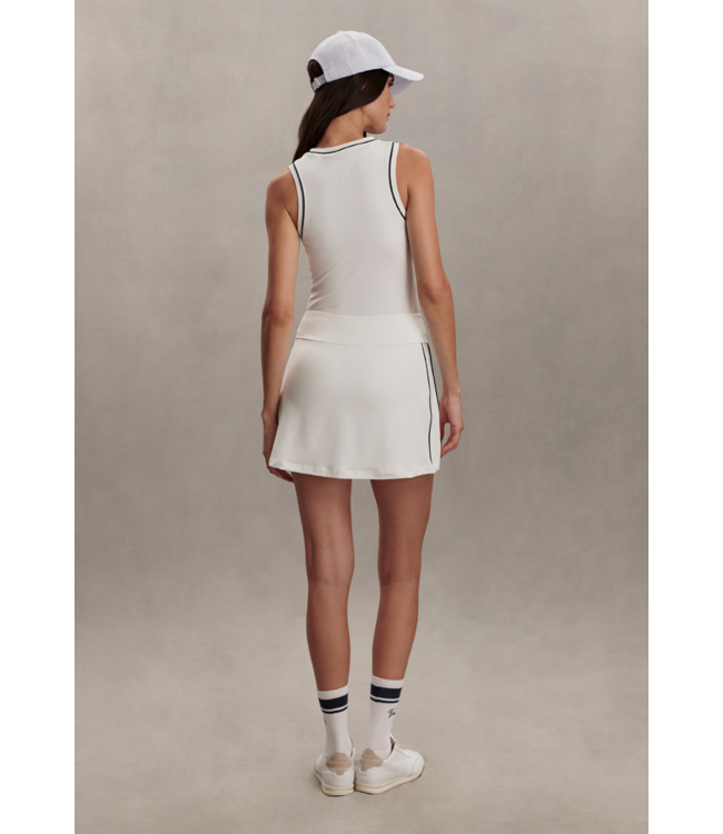 Tani High Rise Skort 14- White