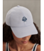 Antoine Club Cap- Xenon Blue Pinstripe