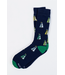 Rock The Boat Sock- Navy