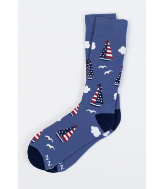 Starboard & Stripes Sock