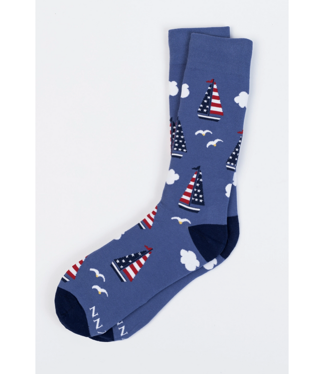 Starboard & Stripes Sock