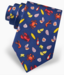 The Clambake Tie- Navy Blue Silk