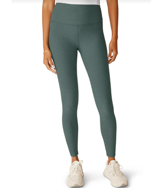 Beyond Yoga Spacedye Caught In The Midi HW Legging- Storm Heather