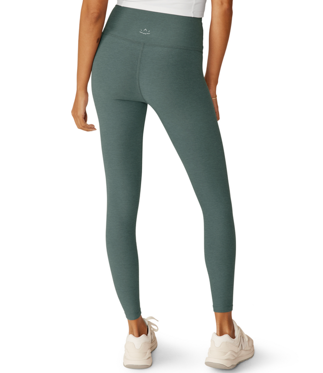 Spacedye Caught In The Midi HW Legging- Storm Heather