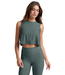 Featherweight Minimal Cropped Tank- Storm Heather