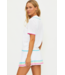 Sia Top- Hibiscus Cove White