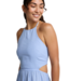 Softwash Linen Halter Dress- Pastel Periwinkle