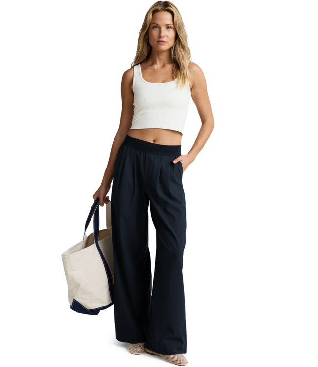 Keep It Cool Seamless Cropped Tank- Glacier