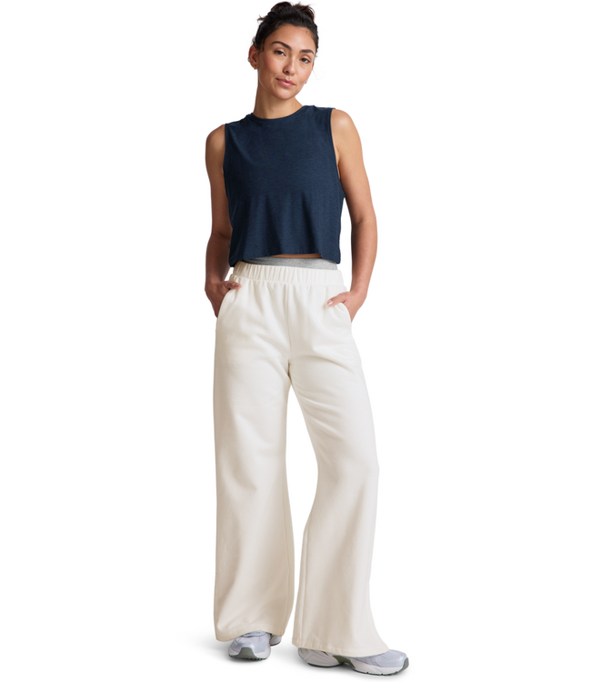 Featherweight Minimal Cropped Tank Nocturnal Navy