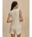 Latia Button Through Tank- Birch