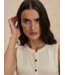 Latia Button Through Tank- Birch