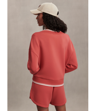 Varley Blithe Cropped Sweat- Baked Apple