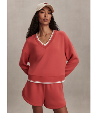 Varley Blithe Cropped Sweat- Baked Apple