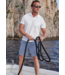 Riva Terry Polo- White