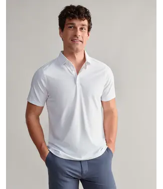 Rhone Apparel Regatta Pique Polo- White