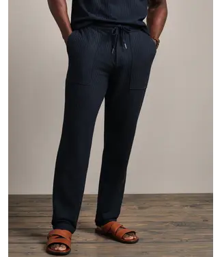 Rhone Apparel Casual Seersucker Pant- True Navy
