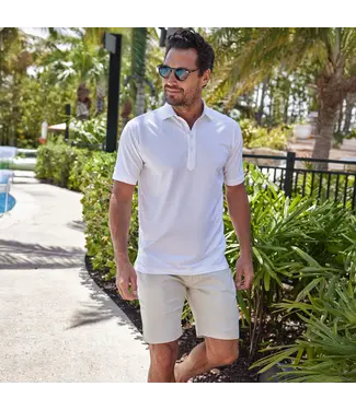 Collars & Co. Nantucket Chino Short- Stone