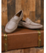 Naples Penny Loafers- Pewter Grey Suede